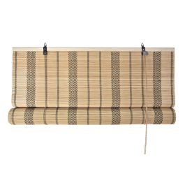 DKD Home Decor Estor Balines Marron Oscuro Bambu 3 x 175 x 90 cm