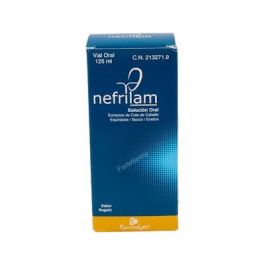 FARMOLAB Nefrilam Solución Oral 125 ml Sabor Regaliz Precio: 30.8899998. SKU: B16GP3KXRR
