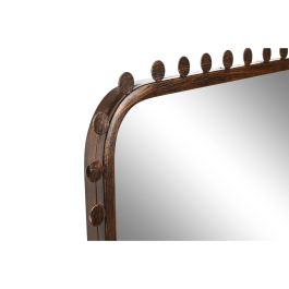 DKD Home Decor Jiayetong 23 Espejo de Pared Neoclasico Dorado Negro de MDF y Cristal 64x44 cm