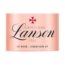 Champagne Lanson Le Rosé con estuche de cinta - 75 cl