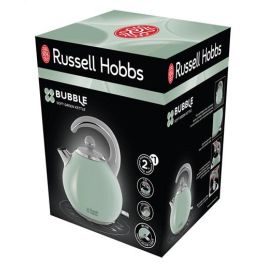 Russell Hobbs 24404-70 Hervidor Bubble Verde Pastel 1.5 Litros Base 360 Filtro Extraíble