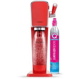 Máquina de agua con gas - SODASTREAM - ART Mandarine - Con 1 botella de 1L, compatible con lavavajillas + 1 recarga de gas de 60L Precio: 131.89. SKU: B1KDS7LRF8