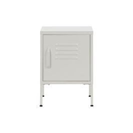 Mesita De Noche Vintage DKD Home Decor Blanco 35 x 51 x 35 cm Mesita De Noche Vintage DKD Home Decor Blanco 35 x 51 x 35 cm
