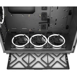 SHARKOON Pure Steel ARGB Caja PC ATX/E-ATX con 1 Panel de Cristal Templado - Negro