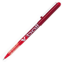 Pilot Roller V-Ball 07 Tinta Líquida Rojo 0.7mm (12 Unidades) | Bolígrafo con Visor de Tinta VSystem (12 Unidades) Precio: 18.49999976. SKU: S8422375