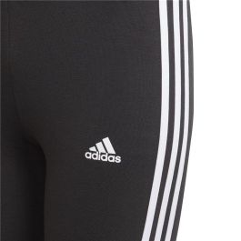 Mallas Deportivas para Niños Adidas Essentials 3 Bandas Negro