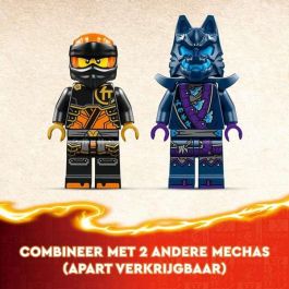 LEGO 71806 Meca Elemental de la Tierra de Cole Ninjago: El Renacer de los Dragones, Set de Construcción Articulado para Niños +7 años