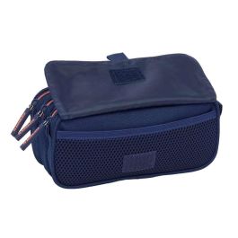 Safta Portatodo Triple F.C. Barcelona 2ª Equipación 21,5x10x8cm Estuche Escolar para Niños +3 Años