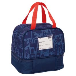 Safta Bolsa Portameriendas Spiderman Marvel 20x15x20cm con Compartimento Principal y Base