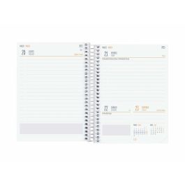 Agenda Finocam COOL Negro 1/8 12 x 16,4 cm 2024-2025