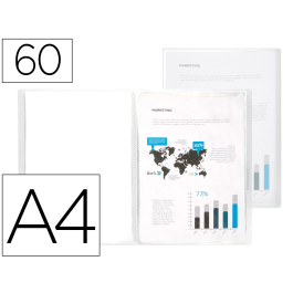 Liderpapel Carpeta Escaparate 47074 60 Fundas Polipropileno DIN A4 Transparente Translúcido Precio: 5.50000055. SKU: B19ZQBFJAV