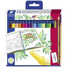 Rotulador Fibra Staedtler 323 Triplus Color Estuche De 15 (Incluye Lapiz 183-Hb Y Goma De Borrar 526 B4) Precio: 18.49999976. SKU: B17QFPC7AE