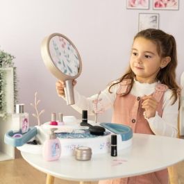 Smoby SMO3032163202523 Tocador My Beauty Studio con espejo basculante y extraíble, 15 accesorios para chupetes, Hecho en Francia