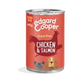 Comida húmeda para perros senior sabor pollo y salmón - 6 latas de 400 gr Precio: 20.5000004. SKU: B1CY797KGN