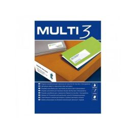 Multi-3 Etiquetas Adhesivas 105x42,4 mm Inkjet-Láser C-Rectos 14 X 500H Blanco Precio: 30.50000052. SKU: S8413479