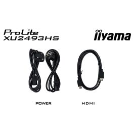 Iiyama Monitor 23,8" XU2493HS-B6 FHD IPS 100Hz 0,5 ms HDMI DisplayPort ProLite