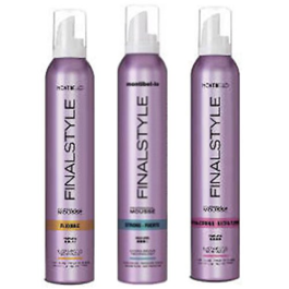 Montibel·Lo Finalstyle Mousse Extra-Strong Fijación Fuerte 320 ml Espuma para Peinar Cabello