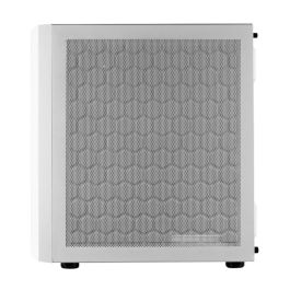 Mars Gaming MCMESHW Caja PC Micro-ATX Blanca – MESH 360º, 3 Ventiladores FRGB, Ultra-cooling, Mini-Torre