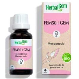 HERBALGEM Fem50+Gem 30ml Bio - Suplemento para Menopausia en Mujeres de más de 50 años Precio: 23.4999996. SKU: B1G2X5CE26