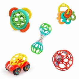 Bright Start Set of Oball Hochet y Dentition Anillos, 5 habitaciones, sin BPA, 0-24 meses Precio: 35.89999941. SKU: B13XAGJNJN
