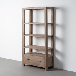 Estantería Natural Madera de Pino 90 X 40 X 180 cm Precio: 750.0064. SKU: B19NJ6N46N