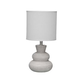 Lámpara Livia Blanca Versa 15x28.5x12 cm - Cerámica, Textil (2 Unidades) Lámpara Livia Blanca Versa 15x28.5x12 cm - Cerámica, Textil (2 Unidades)