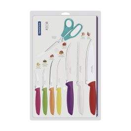 Tramontina Juego de Cuchillos de Cocina 8 Piezas Acero Inoxidable con Mango de Polipropileno Colores Surtidos Precio: 19.68999967. SKU: B1FTYVWFKX