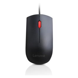 Lenovo Ratón USB Óptico 1600 DPI 1.8m - Negro