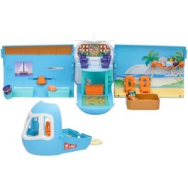 BLUEY BLU0630996176702 - Avión de Bluey Set de Juego Transformable con Figuras y Accesorios