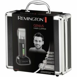 Remington HC5810 Cortadora de cabello profesional con motor potente, cuchillas cerámicas autoafilables, 10 guías, uso con o sin cable