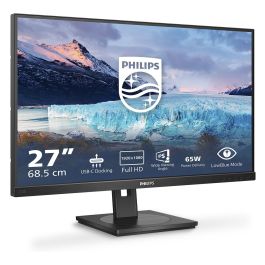 Philips S Line 273S1/00 - Monitor 27" Full HD (68.6 cm) IPS 75 Hz, 4 ms, HDMI, DisplayPort, USB-C con Power Delivery 65W, Altavoces, Negro