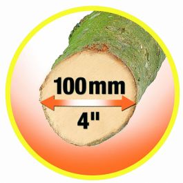 Black + Decker ALLIGATOR GK1000 Cortadora de Ramas, 550W, Corte 100mm, Cadena 15cm