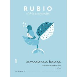 Rubio Cuaderno Competencia Lectora 1 Mundo Sensaciones DIN A5 con Ejercicios de Comprensión y Solucionario 44 páginas Precio: 2.49999984. SKU: B14P253K7H
