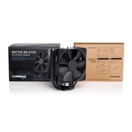 Noctua Cooler Cpu Nh-U12S Chromax.Black, 5 Heatpipes Tower, 1X Nf-F12, Intel Lga1851, Lga1700, Lga1200, Lga1151, Amd Am5, Am4