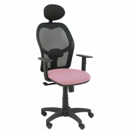 PIQUERAS Y CRESPO Silla Alocen malla negra asiento bali rosa brazos regulables cabecero fijo Precio: 204.49999944. SKU: S5703926