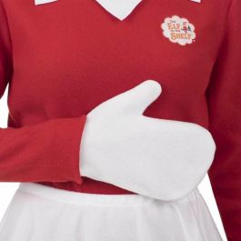 My Other Me Disfraz Elfo Mujer Gorro Camiseta Manoplas Falda Mallas 7-9 Años