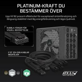 Corsair CP-9020309-EU Fuente de alimentación PC Serie HXi (2025) HX1500i 80 PLUS Platinum