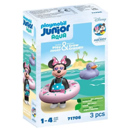 Playmobil Minnie Viaje a la Playa Junior 71706 Set de Baño para Bebés +12 meses Disney Precio: 10.50000006. SKU: B1CYD5W5BR
