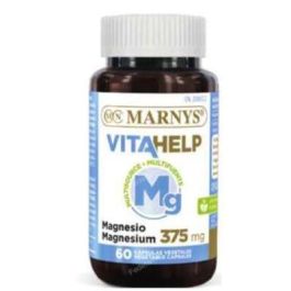 Vitahelp Magnesio 375Mg 60Cap. Mineral esencial para cerebro, corazón, huesos y músculos. Apto veganos. Precio: 13.5899995. SKU: B1A8LWYC85