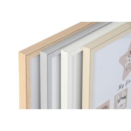 Marco de Fotos Home ESPRIT Cristal Madera MDF 40,5 x 2 x 49,5 cm (4 Unidades) Marco de Fotos Home ESPRIT Cristal Madera MDF 40,5 x 2 x 49,5 cm (4 Unidades)