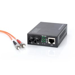 Digitus Convertidor de Medios Gigabit Multimodo RJ45/ST 1000Base-T hasta 500m