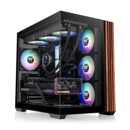 THERMALTAKE View 380 WS ARGB Midi Tower Caja PC Negra ATX/Micro-ATX/Mini-ITX con Panel Lateral de Cristal Templado y 3 Ventiladores ARGB Incluidos Precio: 125.79000038. SKU: B1HHQGYCD4