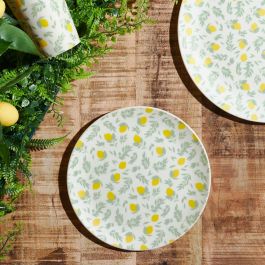 Home Deco Factory Plato Postre Polipropileno Colección Bain De Soleil 20 cm
