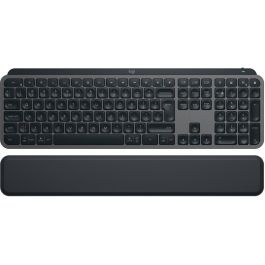 Logitech MX Keys S Wireless Keyboard Graphite w/PR USL Teclado Inalámbrico Bluetooth QWERTY Retroiluminado Grafito Recargable