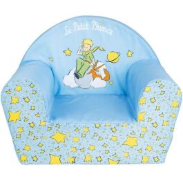 Fun House Sillón Club Infantil El Principito - Espuma Ligera, Funda Lavable, Origen Francia Garantía, Ancho 52 x Profundo 33 x Alto 42 cm