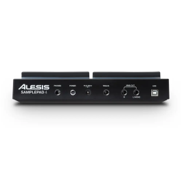 ALESIS SamplePad4 Instrumento de Muestreo y Percusión de 4 Pads con Biblioteca Integrada y Salida USB-MIDI