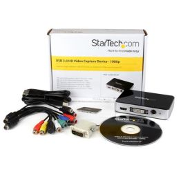 Capturadora Video Gaming Startech USB3HDCAP USB 3.0 HDMI DVI VGA