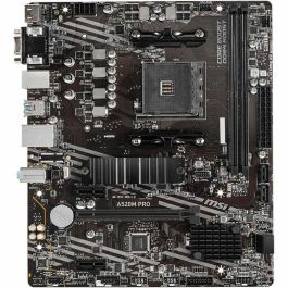 Msi Placa Base AM4 A520M Pro, Socket AM4, Chipset AMD A520, Formato Micro ATX