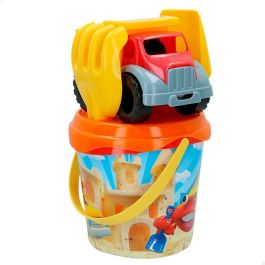 Set de Juguetes de Playa Colorbaby Ø 18 cm Polipropileno (16 Unidades)