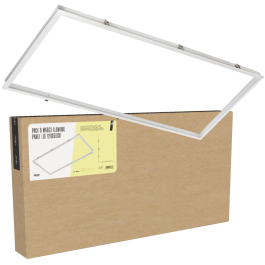 BX3 Light Pack de 6 Marcos de Aluminio para Panel LED 1200x600 mm - BX3-AF-1200x600 - Compatible con Paneles de 120x60 cm, Acabado Profesional Precio: 91.98999953. SKU: B1GLECNVH8